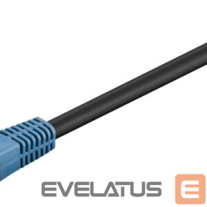 Cable Goobay  CAT 6 Outdoor-patch cable, U/UTP 94393 30 m, Black 