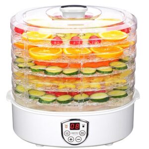 Muud väikesed kodumasinad Camry  Food Dehydrator CR 6659	 Power 240 W, Number of trays 5, Temperature control, Integrated timer, White 