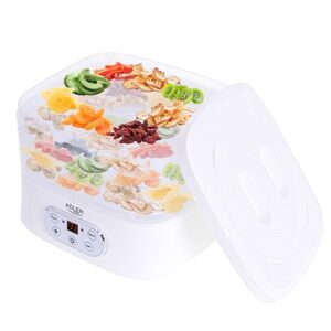 Other small household appliances Adler  Food Dehydrator AD 6658 Power 230 W, Number of trays 5, Temperature control, Integrated timer, White 