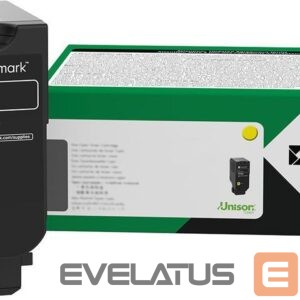 Aksesuāri un izejmateriāli LEXMARK  Return Programme 16.2K  CX735 Toner cartridge, Yellow 