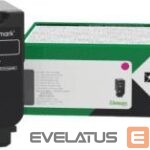 Eksploatacinės medžiagos spausdintuvams LEXMARK  Return Programme 16.2K  CX735 Toner cartridge,  Magenta 