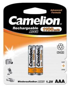 Cita datorprece Camelion  AAA/HR03, 1100 mAh, Rechargeable Batteries Ni-MH, 2 pc(s) 