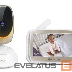 Muud väikesed kodumasinad Motorola  Wi-Fi Video Baby Monitor with Mood Light VM85 CONNECT 5.0"  White/Gold 