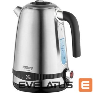 Veekeetja Camry  Kettle CR 1291 Electric, 2200 W, 1.7 L, Stainless steel, 360° rotational base, Stainless steel 