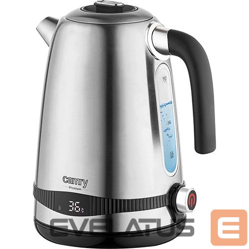 Veekeetja Camry Kettle CR 1291 Electric, 2200 W, 1.7 L, Stainless steel, 360° rotational base, Stainless steel