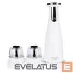 Muud väikesed kodumasinad Adler  Electric Salt and pepper grinder AD 4449w 7 W, Housing material ABS plastic, Lithium, Matte White 