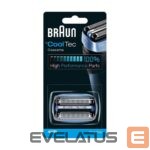 Filtrai ir priedai Braun  CoolTec Combi Pack Cassette replacement head 40B Blue, Number of shaver heads/blades 1 
