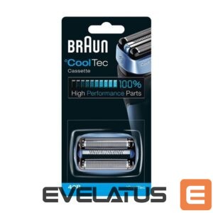 Aksesuāri un filtri Braun  CoolTec Combi Pack Cassette replacement head 40B Blue, Number of shaver heads/blades 1 