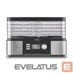 Kiti smulkūs buitiniai prietaisai Caso  Food Dehydrator DH 450 Power 370-450 W, Number of trays 5, Temperature control, Integrated timer, Black/Stainless Steel 