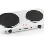 Electric oven Tristar  Free standing table hob KP-6245 Number of burners/cooking zones 2, Rotary, White, Hot plate, Electric 