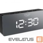 Interactive solution Adler  Alarm Clock AD 1189B Black 