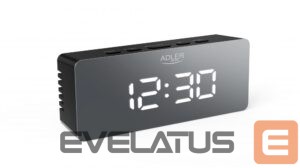 Interactive solution Adler  Alarm Clock AD 1189B Black 