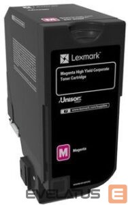Eksploatacinės medžiagos spausdintuvams LEXMARK  Corporate Toner Cartridge 84C2HME Magenta, 16000 pages 
