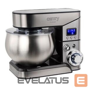 Mikseri un blenderi Camry  Planetary Food Processor CR 4223 Number of speeds 6, 2000 W, Bowl capacity 5 L, Stainless steel, Silver 