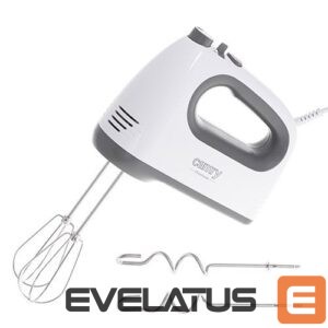 Mixers and blenders Camry  Hand mixer CR 4220w Hand Mixer, 300 W, Number of speeds 5, Turbo mode, White 