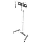 Teleri kinnitus EDBAK  Flat Screen Trolley for One Screen Floor stand, TR5E, 42-65 ", Trolleys & Stands, Maximum weight (capacity) 50 kg, Black 