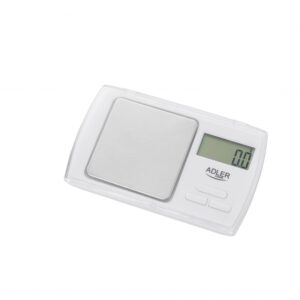 Kaalud Adler  Precision scale AD 3161 Maximum weight (capacity) 0.5 kg, Accuracy 0.01 g, White 
