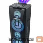 Skaļruņi Muse  Party Box Double Bluetooth CD Speaker M-1990 DJ 1000 W, Wireless connection, Black, Bluetooth 