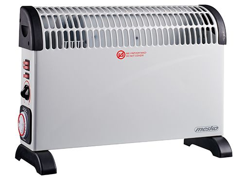 Radiaator Mesko Convector Heater with Timer and Turbo Fan MS 7741w 2000 W, Number of power levels 3, White