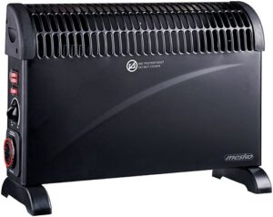 Radiaator Mesko  Convector Heater with Timer and Turbo Fan  MS 7741b Convection Heater, 2000 W, Number of power levels 3, Black 