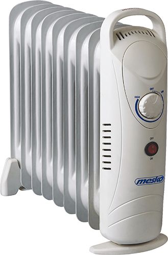 Radiators Mesko MS 7805 Oil Filled Radiator, 1000 W, Number of fins 9, White