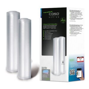 Aksesuāri un filtri Caso  Vacuum Rolls 01248 2 pcs, Dimensions (W x L) 30 x 600 cm, Transparent 