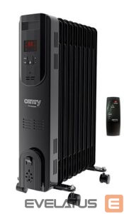 Radiaator Camry  Heater CR 7810 Oil Filled Radiator, 2000 W, Number of power levels 3, Black 