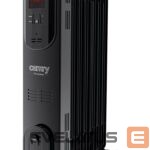 Radiatorius Camry  Oil-Filled Radiator with Remote Control CR 7812	 1500 W, Number of power levels 3, Black 