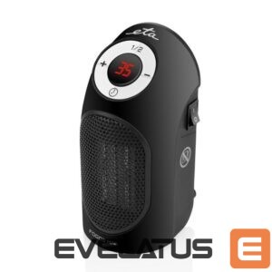 Radiators ETA  Heater 162390000 Fogos mini Fan heater, 400 W, Suitable for rooms up to 8 m², Black 