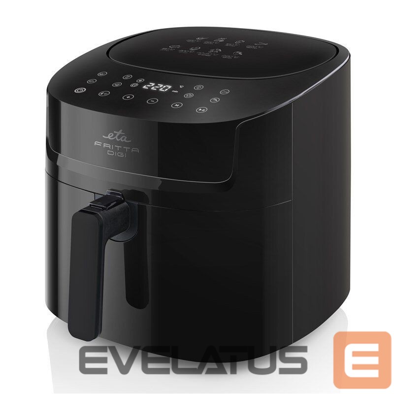 Lauagrillid ETA Hot air fryer 316890000 Fritta Digi Power 1800 W Capacity 7.2 L Hot air technology Black