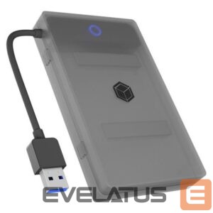 Hard drive case Raidsonic  Icy Box IB-AC603b-U3 2.5" SATA III to USB 3.2 Gen 1 Type-A Adapter, With Protection Box, Black 