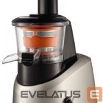 Kiti smulkūs buitiniai prietaisai TEFAL  Slow Juicer ZC255B38 Type Electric Silver/ black 200 W Extra large fruit input Number of speeds 2 82 RPM 