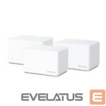 Ruuterid MERCUSYS  AX3000 Whole Home Mesh WiFi 6 System with PoE  Halo H80X (3-Pack) 802.11ax 574+2402 Mbit/s 10/100/1000 Mbit/s Ethernet LAN (RJ-45) ports 3 Mesh Support Yes MU-MiMO Yes No mobile broadband Antenna type Internal 
