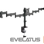 TV bracket Digitus  Universal Triple Monitor Stand with Clamp Mount 