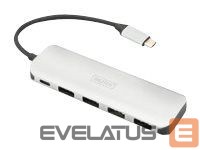 Cita datorprece Digitus  USB Type-C 4 port hub (USB 3.0) + PD 
