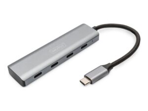 Cita datorprece Digitus  USB-C 4-Port Hub 
