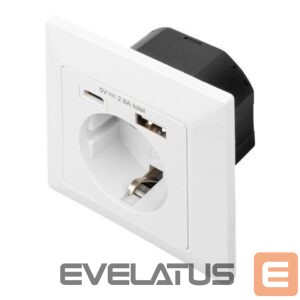Server - Other Accessories Digitus  Safety Plug for Flush Mounting with 1 x USB Type-C, 1 x USB A 