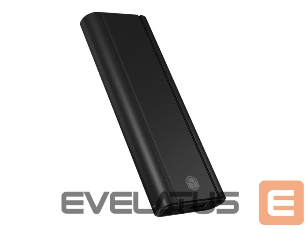 Kõvaketta korpus Raidsonic Icy Box IB-1807MT-C31 External M.2 NVMe Enclosure, Toolless, USB 3.2 Gen 2 Type-C/Type-A, Aluminium, Black