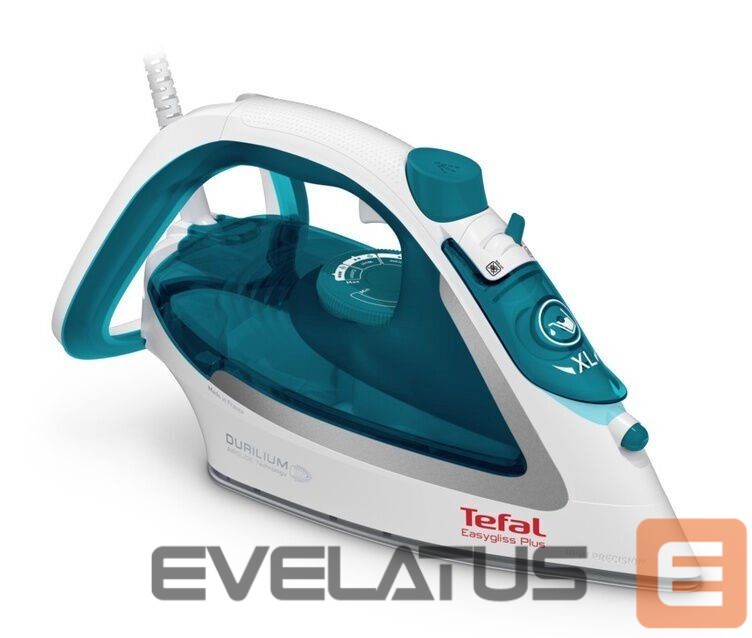 Glūdeklis TEFAL FV5718 Steam iron 2500 W Water tank capacity 270 ml Continuous steam 45 g/min Steam boost performance 195 g/min Blue/ white
