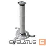 TV bracket Sunne  Projector Ceiling mount Turn, Tilt Maximum weight (capacity) 10 kg Silver 