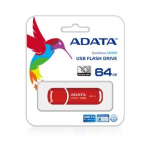 Zibatmiņa ADATA  UV150 64 GB USB 3.0 Red 