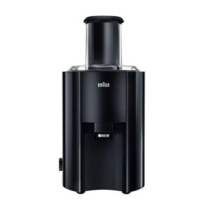 Cita mazā sadzīves tehnika Braun  J 300 BK Type Automatic juicer Black 800 W Extra large fruit input Number of speeds 2 