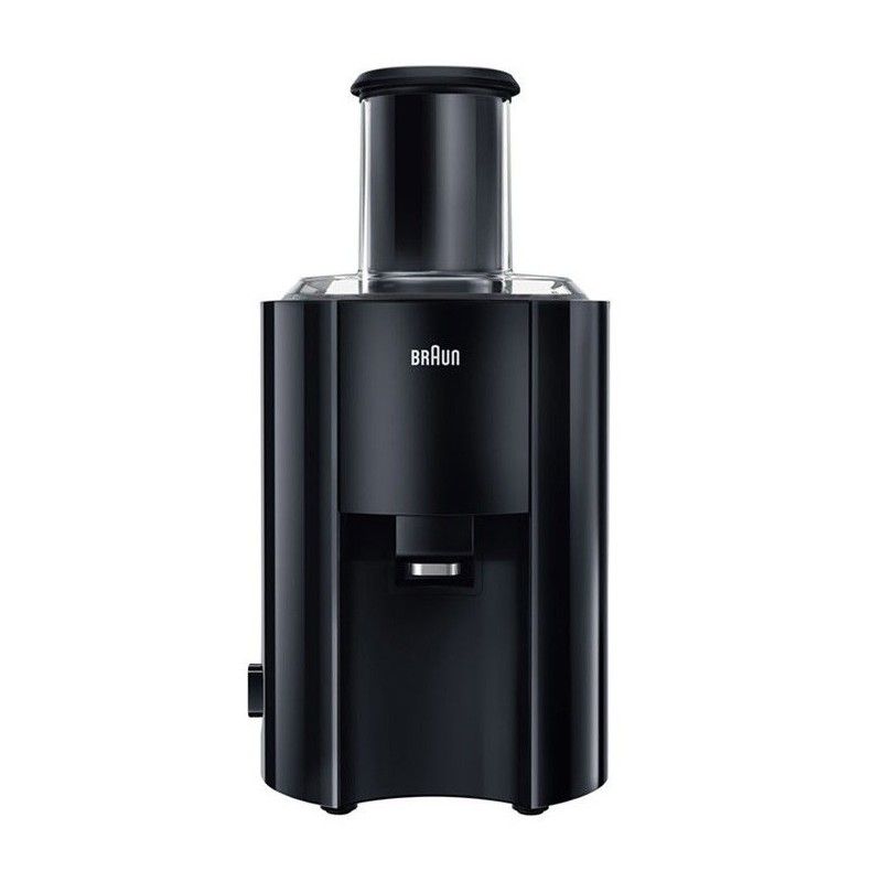 Cita mazā sadzīves tehnika Braun J 300 BK Type Automatic juicer Black 800 W Extra large fruit input Number of speeds 2