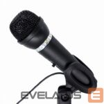Vadu austiņas Gembird  | Condenser Microphone with Desk-stand | MIC-D-04 | 3.5 mm jack | Black 