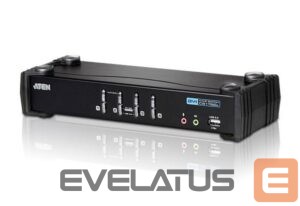 Serveru  - Citi piederumi Aten  4-Port USB DVI/Audio KVMP Switch  4-Port USB DVI/Audio KVMP  Switc 