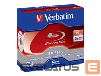 Maatriksoptika Verbatim  5x BD-RE DL 50GB 2x JC 5pc 