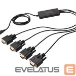 Kabelis Assman electronic  DIGITUS USB 2.0 to RS232x4 Cable 1.5M Ch 