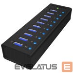 Kabelis Icy box  ICYBOX IB-AC6110 IcyBox 10 x Port USB 3. 