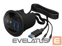 Cable Icy box  ICYBOX IB-HUB1404A IcyBox Desk Hub 2x US 