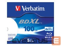Maatriksoptika Verbatim  BluRay BD-R XL 100GB 5pc 